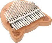 JOINPAYA Beginner's 17-key Finger Piano Portable Boys and Girls Kalimba Mini Music Instrument for Boys and Girls Wooden Musical Toy Kalimba Decor