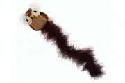 GIGWI CATCH N SCRATCH ECO OWL WITH CATNIP