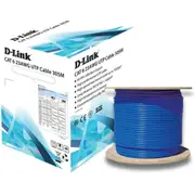 D-Link Cat6 UTP Solid Networking Cable - 305m - Blue Full Copper - 250MHz - 23AWGx4P [NCB-C6UBLUR-305-23]