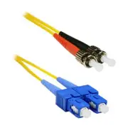 ENet SCST-SM-15M-ENC ENET 15M SC/ST DUPLEX SINGLE-MODE 9/125 OS1 OR BETTER YELLO