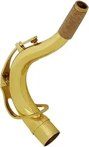 TOYANDONA saxophone mouthpiece neck sax neck replacement tenor sax neck silver plated brass alto sax accessories