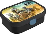 Mepal - Campus Lunch Box - Bento Lunch Box for Children - Lunch Box with Bento Compartment and Fork - Meal Prep Box with Clip Closure - BPA Free & Dishwasher Safe - 750 ml - Star Wars