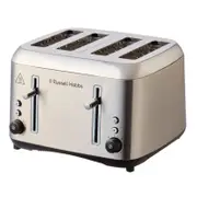 Russell Hobbs Addison Digital 4 Slice Toaster - Stainless Steel