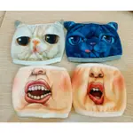 現貨 棉質 口罩 兒童 小孩 搞怪 3D 臉部 表情 嘴 嘴巴 貓 貓咪 貓口罩  UT創意小鋪
