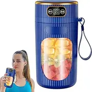Portable Juicer, Electric Blender, Electric Protein Shaker Bottle Compact Mixer Machine for Meal Preparation Camping Travel Picnic Gym Beach Kitchen