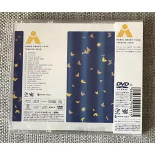 安室奈美惠namie amuro TOUR GENIUS 2000 日版DVD