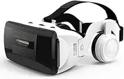 VR Headsets Compatible with iPhone & Android Phone-Virtual Reality Headsets New 3D VR Glasses 2021VR8.0