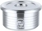 Stainl Steel Reusable Coffee Capsules Reusable Coffee Capsule Cup Filter Compatible with Delta Q Silver
