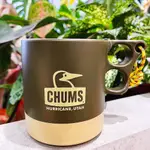 【現貨】日本製 CHUMS 露營馬克杯 漱口杯 登山杯 水杯 雙孔杯│野餐 CAMPER MUG CUP艾樂屋家居館