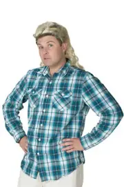 Mullet Bleached Wig - Fun World/Holiday Times