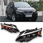 Car Lights Compatible For Lexus RX LED Headlight 2009-2012 RX300 RX270 RX350 Daytime Running Lights Plug And Play Car Accessories