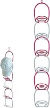Hat Holder - Wall Hat Rack Display Hanger | 6 Pieces Decorative Headwear Organization Hanger Storage Organizer | Wall-Mounted Hooks for Bedroom Closet Door Living Room | Space-Saving Storage Solution