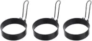 Pancake Circle Fried Egg Stainless Steel Baking Mold Non-stick Egg Rings Kitchen Mold Tool (2pcs)