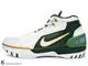 2018 小皇帝 LeBron James 限量復刻 NIKE AIR ZOOM GENERATION SVSM QS PE 白綠金 高中 NBA 第一雙代言鞋款 H2 悍馬車 聖文森-聖瑪莉高中 St. Vincent-St. Mary HS (AO2367-100) !