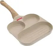 GRIRIW Convenient Pancake Pan Non Stick Coating for Breakfast Egg and Pancake Cooking