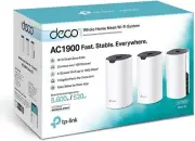 TP-Link Deco S7 AC1900 Whole Mesh Wi-Fi System, Dual-Band Gigabit Ports - 3 Pack