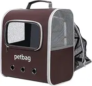 Cat Backpack Carrier, pet Bag | Expandable Backpack Pet Carrier, Cat Backpack Expandable | Cat Backpacks for Carrying Cats - Dog Backpacks, Pet Carriers for Small Dogs Large-Capacit