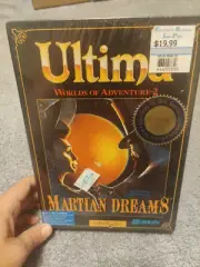 Ultima Worlds of Adventure 2 Martian Dreams 1991 5.25" by Origin NIB