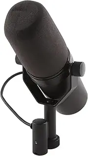 Aswalling SM7B Cardioid Dynamic Microphone Recording Microphone Live Broadcast Microphone for Live Stage Recording Podcasting, Easy to Use Fine Workmanship
