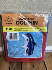 New MARVELOUS DOLPHIN (POOLMASTER INCORPORATED - 81440) Pool Inflatable Toy 36”