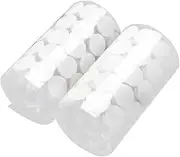 OFFIGAM 1000 Pcs Round Back Sticky Tapes Diameter Self Adhesive Hook and Loop Dots for Office Curtain Accessories Durable White