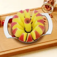 在飛比找樂天市場購物網優惠-萊珍斯鋅合金蘋果切加厚去核水果分切器創意廚房水果拼盤切果器