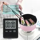 LCD Digital Kitchen Timer Cooking Chronograph Kitchen Accessories (Black) HOT