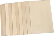 TOKIDNY Plywood Slices 10pcs Unfinished Wood for Pyrography DIY Craft Wedding School Parties