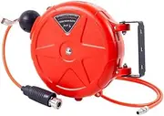GDGKMFMKAZ 8mm Automatic Retractable Hose Reel Car Wash Garden Irrigation Water Tube Holder Wall Mount High Pressure Waterpipes Roller Garden Hose
