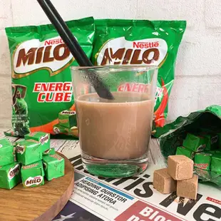 【現貨】馬來西亞《Milo美祿》3合1沖泡粉 Cube能量方塊 巧克力球15g Sandwich cookie