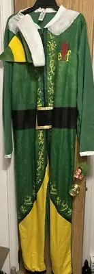 Buddy The Elf 1-piece Pj Mens Size XL MSRP $39.99