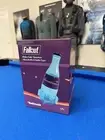 Bethesda Fallout Nuka Cola Quantum Glass Rocket Bottle + Caps Replica INHAND USA