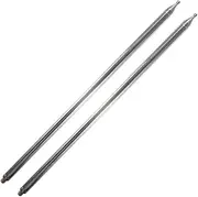 2Pcs 5.6M M10 Whip Antenna Pull Rod for HF Radio Positive Whip Antenna Telescopic Antenna DIY Shortwave Antenna