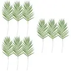 3 Pack Artificial Green Plants Greenery Faux Leaves Outdoor