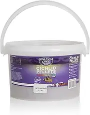 Small Floating Cichlid Pellets Fish Food 2-lbs.