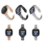 For Fitbit Versa 4 3 Sense 2 Steel Bracelet Smart Wrist Watch Link Band Strap