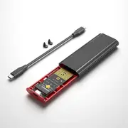 M2 SSD Case NVME Enclosure M.2 to USB 3.1 SSD Adapter Box Case for NVME PCIE NGFF SATA M+B Key 2230/2242/2260/2280 Dual Protocol M2 Case CC