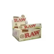New 50 Packs RAW Organic Hemp Kingsize Slim Rolling Papers