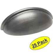 *25 Pack* Cosmas Cabinet Hardware Antique Silver Cup Handles Pulls #783AS