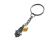 USA Handmade Keychain Bag Decor Amber the Hamsa KIZIMA