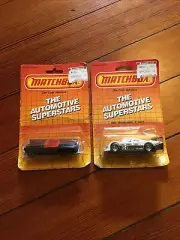 2 1986 Matchbox New Cars '57 Thunderbird Bird MB42 RL#90, MB66 Dauber Group A2