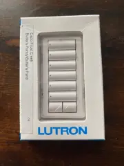 LUTRON HOMEWORKS QS RKD-W6BRL-WH-E NEW IN BOX
