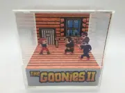 The Goonies II 2 NES Nintendo Shadow Box Diorama Cube