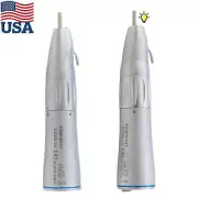 COXO Dental Oral Surgical Straight Handpiece Fiber Optic Electric Dual Spray