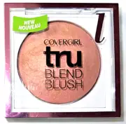 1X COVERGIRL Tru Blend BLUSH 100 LIGHT ROSE 3g / 0.1 oz Sealed