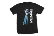 Eminem Ladies T-Shirt: Mic. Pose