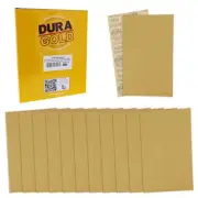 5" x 2.75" Sandpaper Sheets, 320 Grit - 40 Hook & Loop Sheets - Hand Sanding