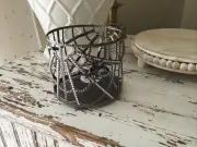 Bath and Body Works HALLOWEEN ~ SPIDER WEB ~ CANDLEHOLDER NEW