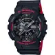 CASIO 卡西歐 G-SHOCK 人氣經典紅黑雙顯手錶 GA-110HR-1ADR