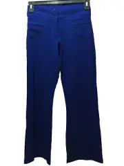 BNWT Girls Sz 14 Royal Blue Stretch Bootleg LW Reid School Uniform Long Pants